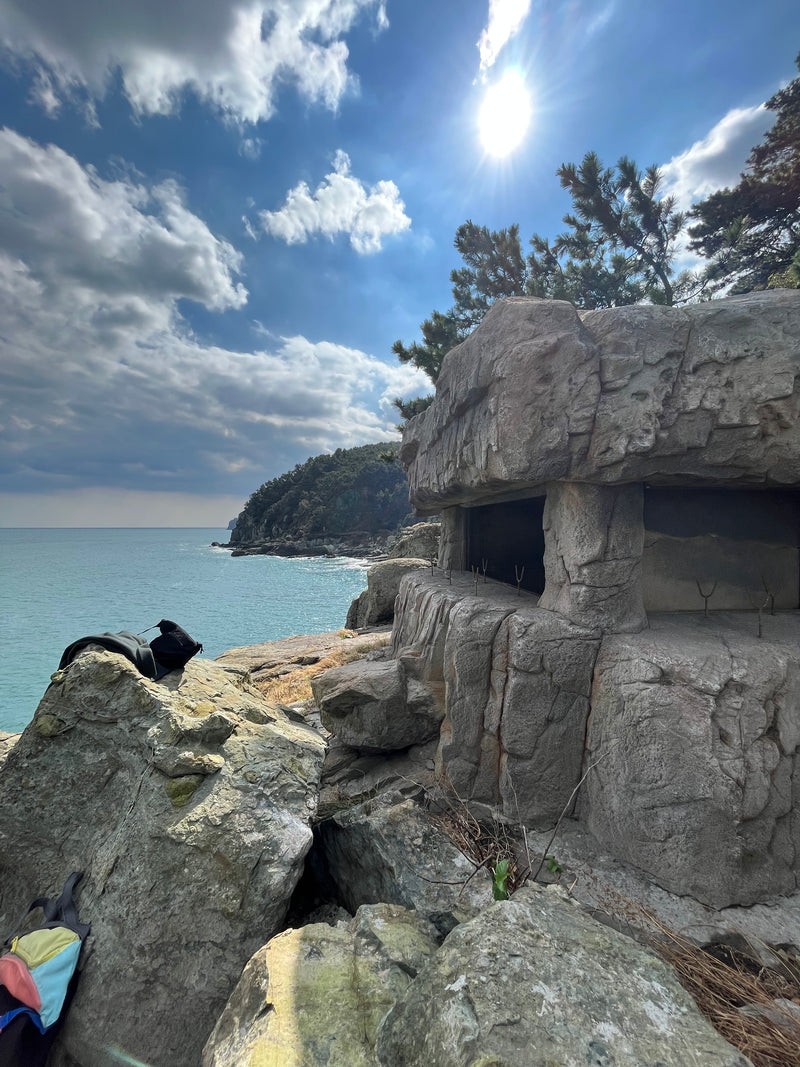 Der Weg von Dongbaekseom Island