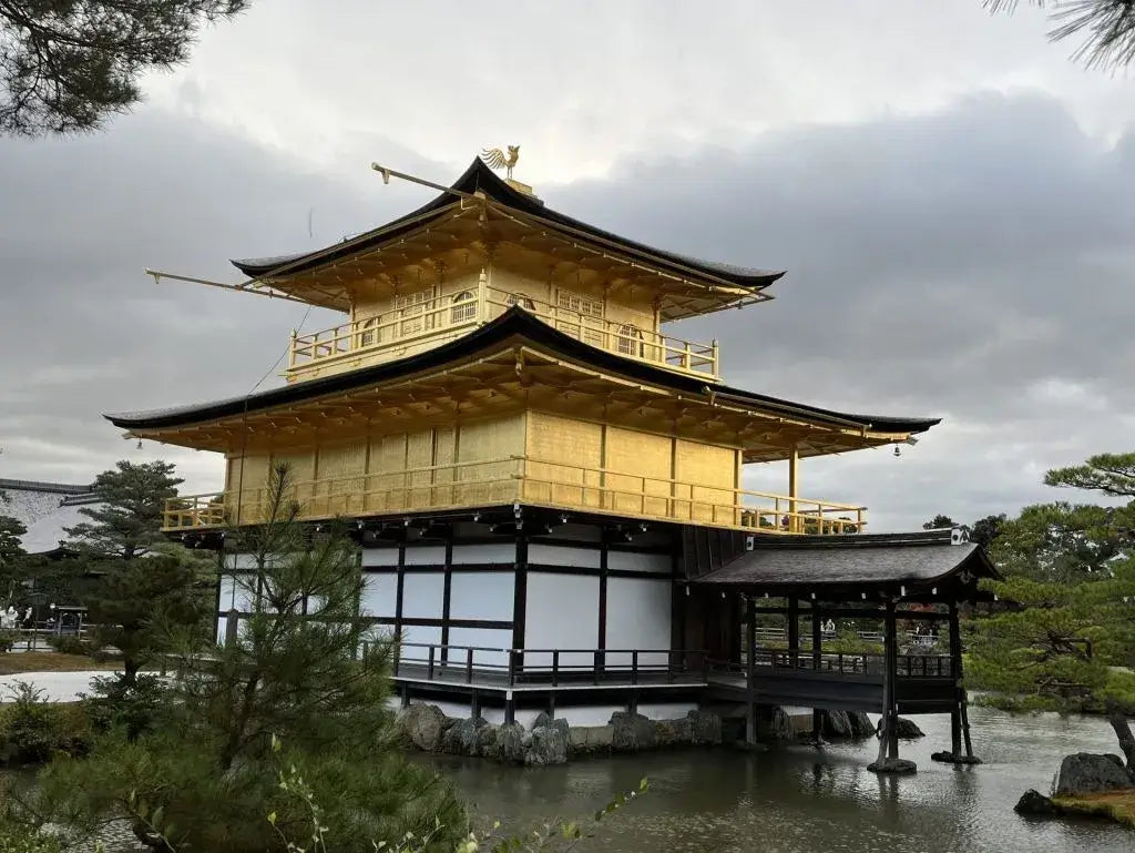 Golden temple in Kyoto, Japan