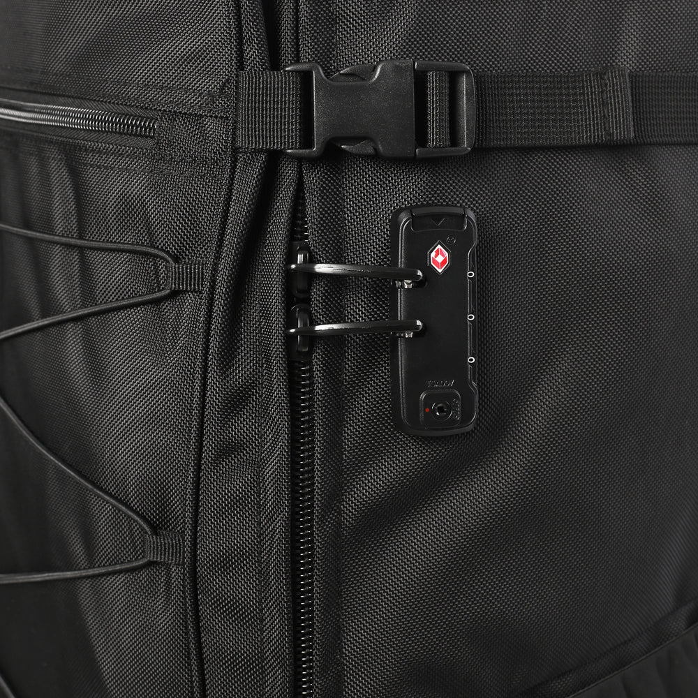 Legpack rugzak met wieltjes tsa slot