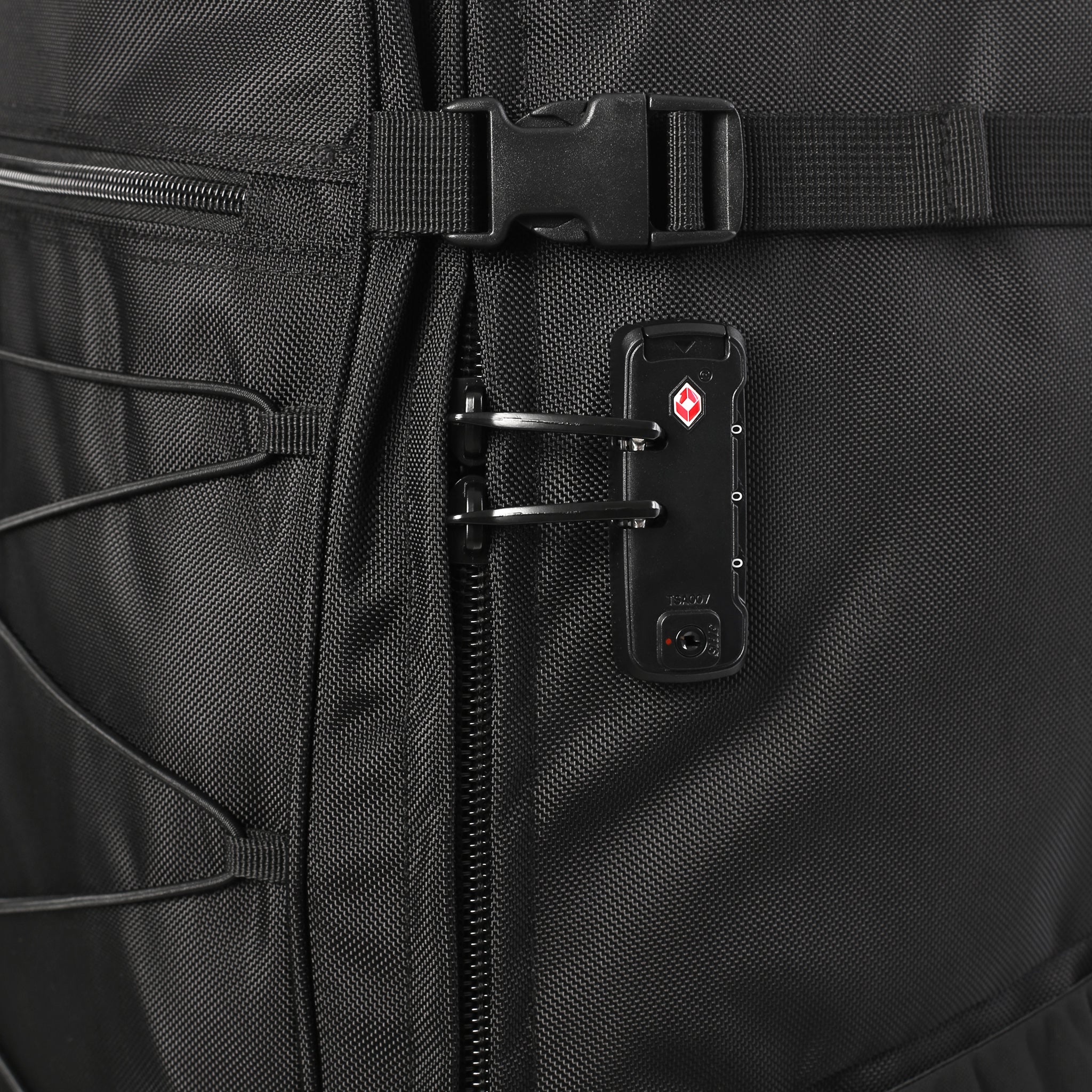 Legpack rugzak met wieltjes tsa slot