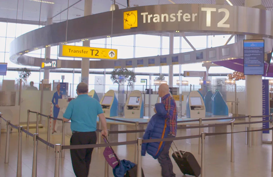 Schiphol airport transfer hub
